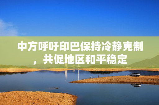 中方呼吁印巴保持冷静克制，共促地区和平稳定