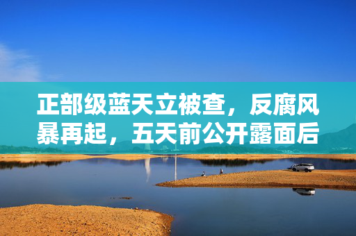 正部级蓝天立被查，反腐风暴再起，五天前公开露面后风波骤起