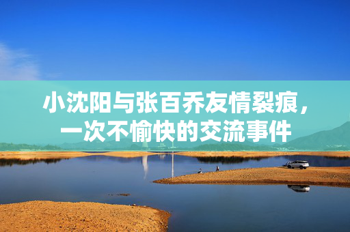 小沈阳与张百乔友情裂痕，一次不愉快的交流事件