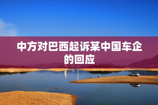 中方对巴西起诉某中国车企的回应