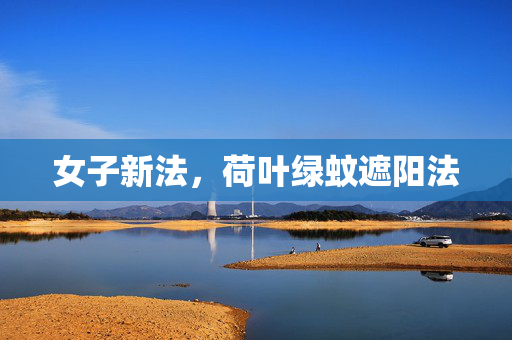 女子新法，荷叶绿蚊遮阳法