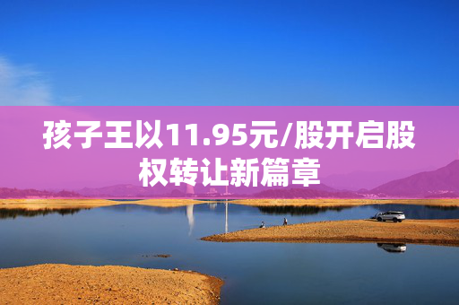 孩子王以11.95元/股开启股权转让新篇章