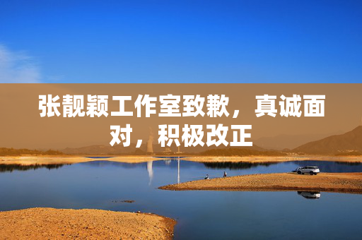 张靓颖工作室致歉，真诚面对，积极改正