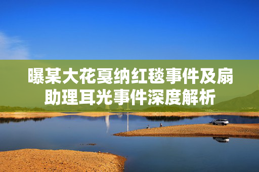 曝某大花戛纳红毯事件及扇助理耳光事件深度解析