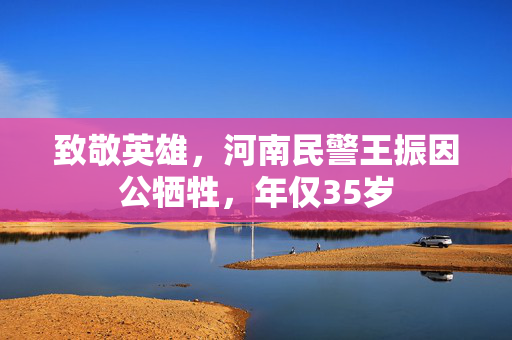 致敬英雄，河南民警王振因公牺牲，年仅35岁