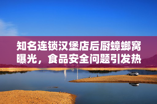 知名连锁汉堡店后厨蟑螂窝曝光，食品安全问题引发热议