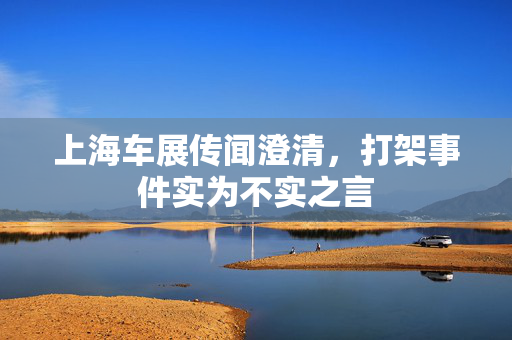 上海车展传闻澄清，打架事件实为不实之言