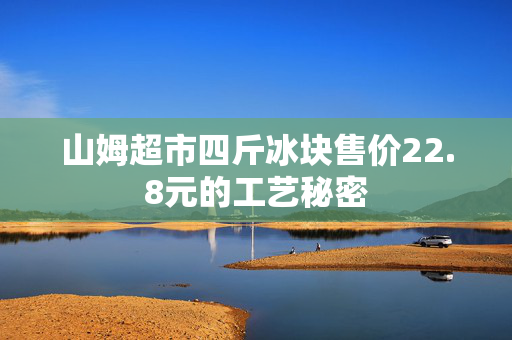 山姆超市四斤冰块售价22.8元的工艺秘密