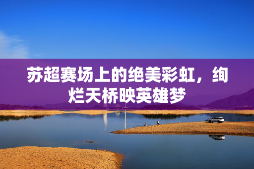 苏超赛场上的绝美彩虹，绚烂天桥映英雄梦