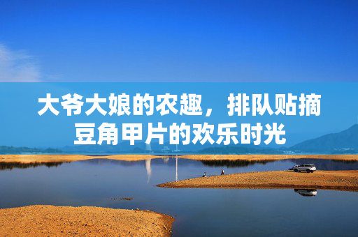 大爷大娘的农趣，排队贴摘豆角甲片的欢乐时光