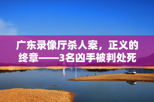 广东录像厅杀人案，正义的终章——3名凶手被判处死刑的深思