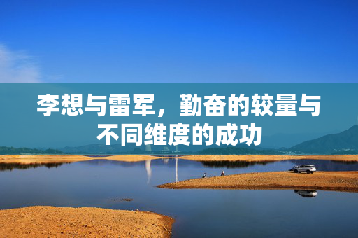 李想与雷军，勤奋的较量与不同维度的成功