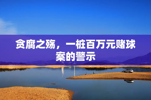 贪腐之殇，一桩百万元赌球案的警示