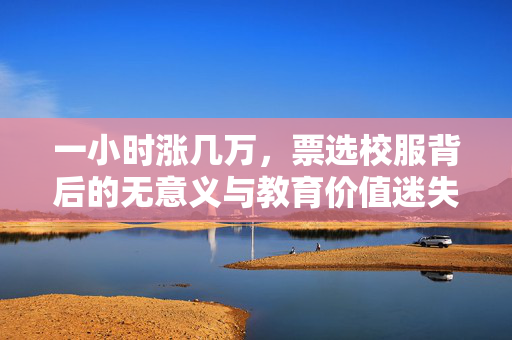一小时涨几万，票选校服背后的无意义与教育价值迷失