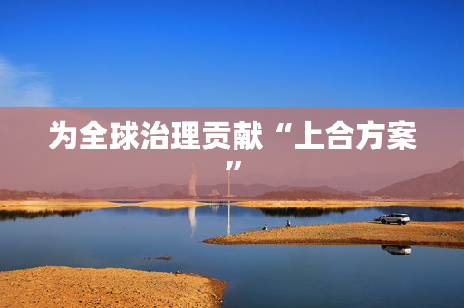 为全球治理贡献“上合方案”