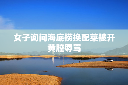 女子询问海底捞换配菜被开黄腔辱骂