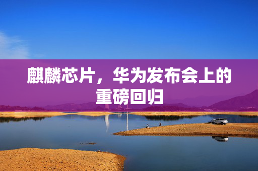 麒麟芯片，华为发布会上的重磅回归