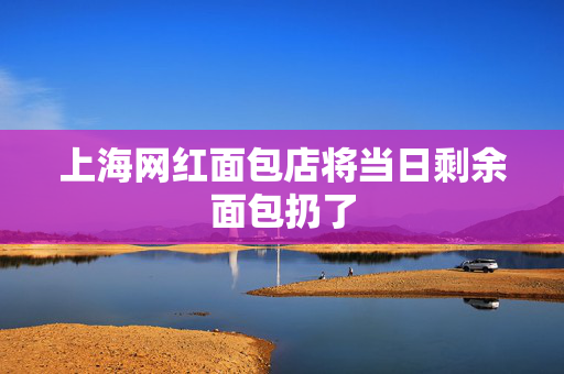 上海网红面包店将当日剩余面包扔了