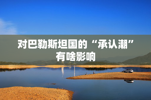 对巴勒斯坦国的“承认潮”有啥影响
