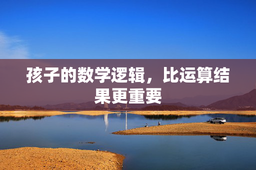 孩子的数学逻辑，比运算结果更重要