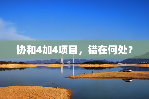 协和4加4项目，错在何处？