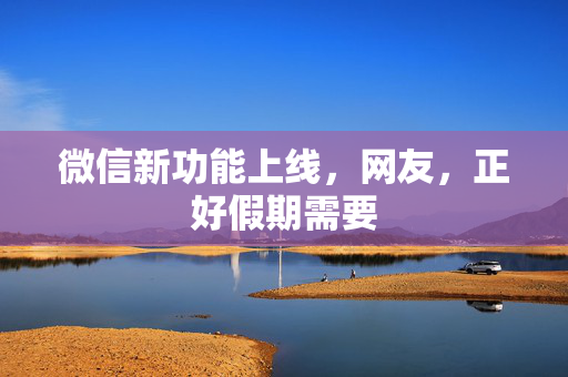 微信新功能上线，网友，正好假期需要