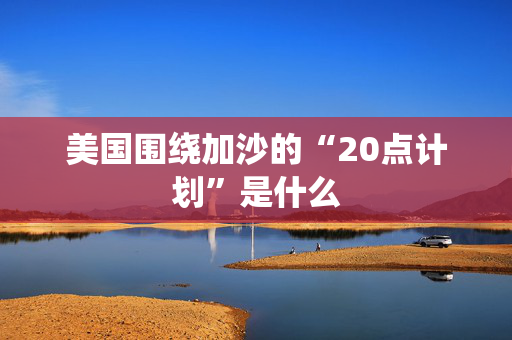 美国围绕加沙的“20点计划”是什么