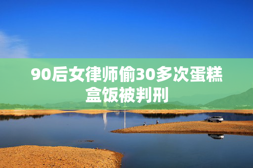 90后女律师偷30多次蛋糕盒饭被判刑