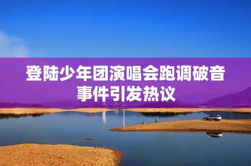 登陆少年团演唱会跑调破音事件引发热议