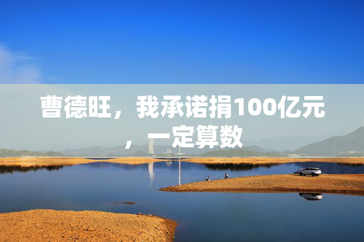 曹德旺，我承诺捐100亿元，一定算数