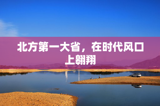 北方第一大省，在时代风口上翱翔