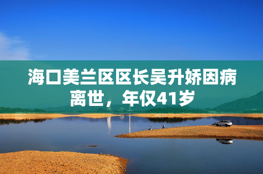 海口美兰区区长吴升娇因病离世，年仅41岁