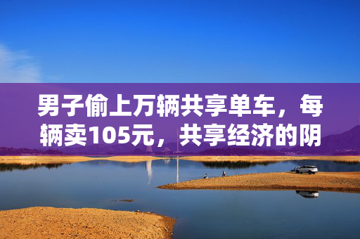 男子偷上万辆共享单车，每辆卖105元，共享经济的阴影与法律之剑
