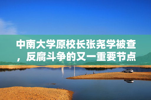 中南大学原校长张尧学被查，反腐斗争的又一重要节点